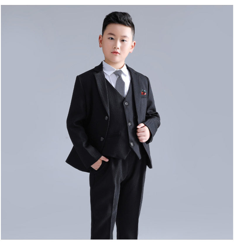 スーツ 男の子 5点セット 七五三 子供 入学式 フォーマル 子供スーツ 子供服 卒業式 送料無料 紳士服 キッズ 誕生日 入園式 小学生 中学生 卒園式 ピアkidssuit-007