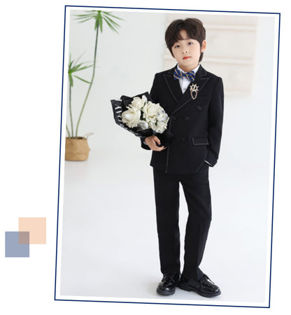 スーツ 男の子 5点セット 6点セット 七五三 子供 入学式 フォーマル 子供スーツ 子供服 卒業式 送料無料 紳士服 キッズ 誕生日 入園式 小学生 中学生 卒園式 ピアノ発表会 華やか 保育園 保育所 退所式  90/100/110/120/130/140/150/160/170cm