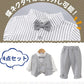 キッズスーツ 男の子 4点セット 子供スーツ フォーマル スーツ 上下セット キッズ 長袖 ベスト シャツ パンツ 洋服 七五三 子供服 赤ちゃん ベビー セットアップ おしゃれ 結婚式 入学式 入園式 卒園式