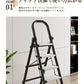 【18日-21日限定※10％OFF】踏み台 脚立 折りたたみ おしゃれ アルミ製　軽量  3段 4段 5段 6段 ステップ台 折りたたみステップ ホワイト ブラfumidai-1701