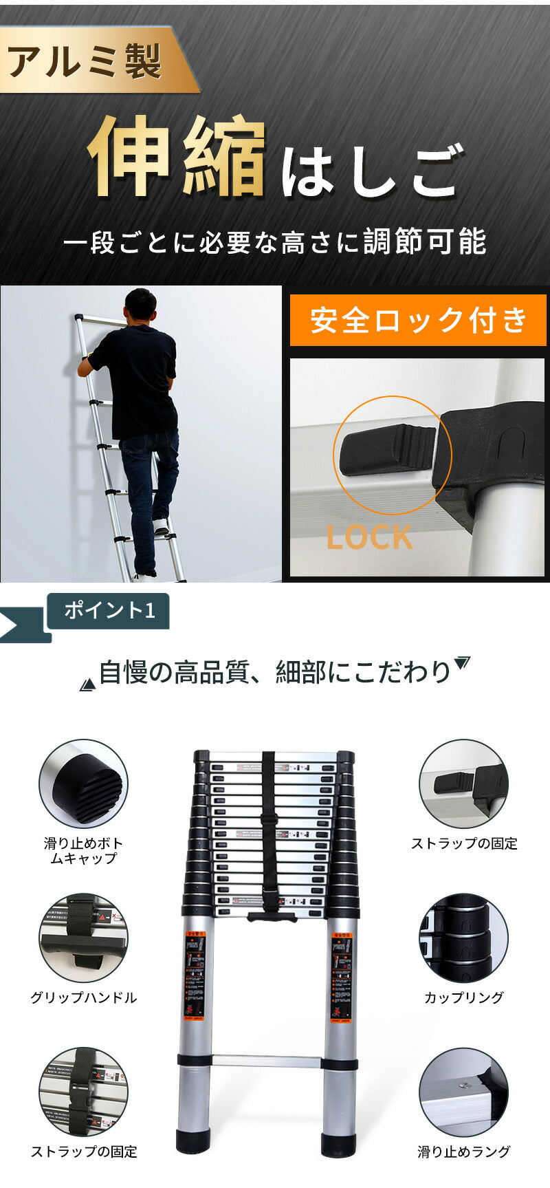脚立 折りたたみ式 3段 4段 5段 6段 踏み台 折りたたみ ステップ台 はしご 耐荷重150kg スチール 軽量 多機能 室内 屋外 はしこ 梯子 家庭用 アルミ 持ち手付き おしゃれ 滑り止め付き 安全 洗車用 掃除 ツールラック付き