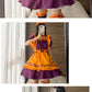 メイド服 メイド 服 6点セット コスプレ 可愛い 女の子 レディース メンズ 半袖 ロリータ ワンピース リボン 黒 ピンク ハロウィン 衣装 大きいサイズ 定番 S-5XL 男性ウケ かわいい 洋服 クラシカル ゴスロリ