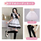 メイド服 メイド 服 6点セット コスプレ 可愛い 女の子 レディース メンズ 半袖 ロリータ ワンピース リボン 黒 ピンク ハロウィン 衣装 大きいサイズ 定番 S-5XL 男性ウケ かわいい 洋服 クラシカル ゴスロリ