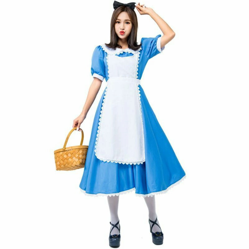 アリス コスチューム 大人コスプレ メイド服 可愛い 仮装 アリス アリス コスチューム 大人 可愛い メイド エプロン カチューシャ 衣装 セクシー コスチューム ハロウィン 仮装 可愛いこすぷれ 衣装 ハロウィン イベント cosplay 舞台衣装 演出服