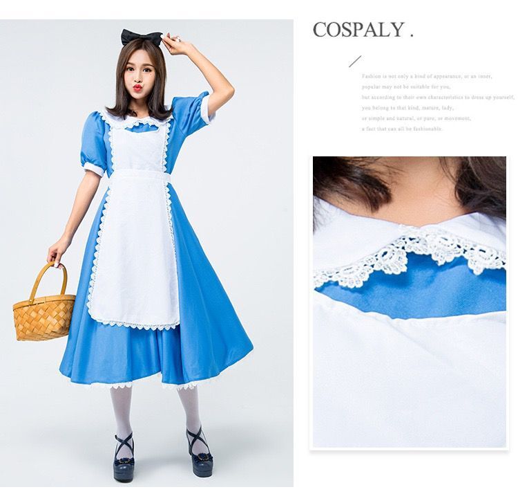アリス コスチューム 大人コスプレ メイド服 可愛い 仮装 アリス アリス コスチューム 大人 可愛い メイド エプロン カチューシャ 衣装 セクシー コスチューム ハロウィン 仮装 可愛いこすぷれ 衣装 ハロウィン イベント cosplay 舞台衣装 演出服