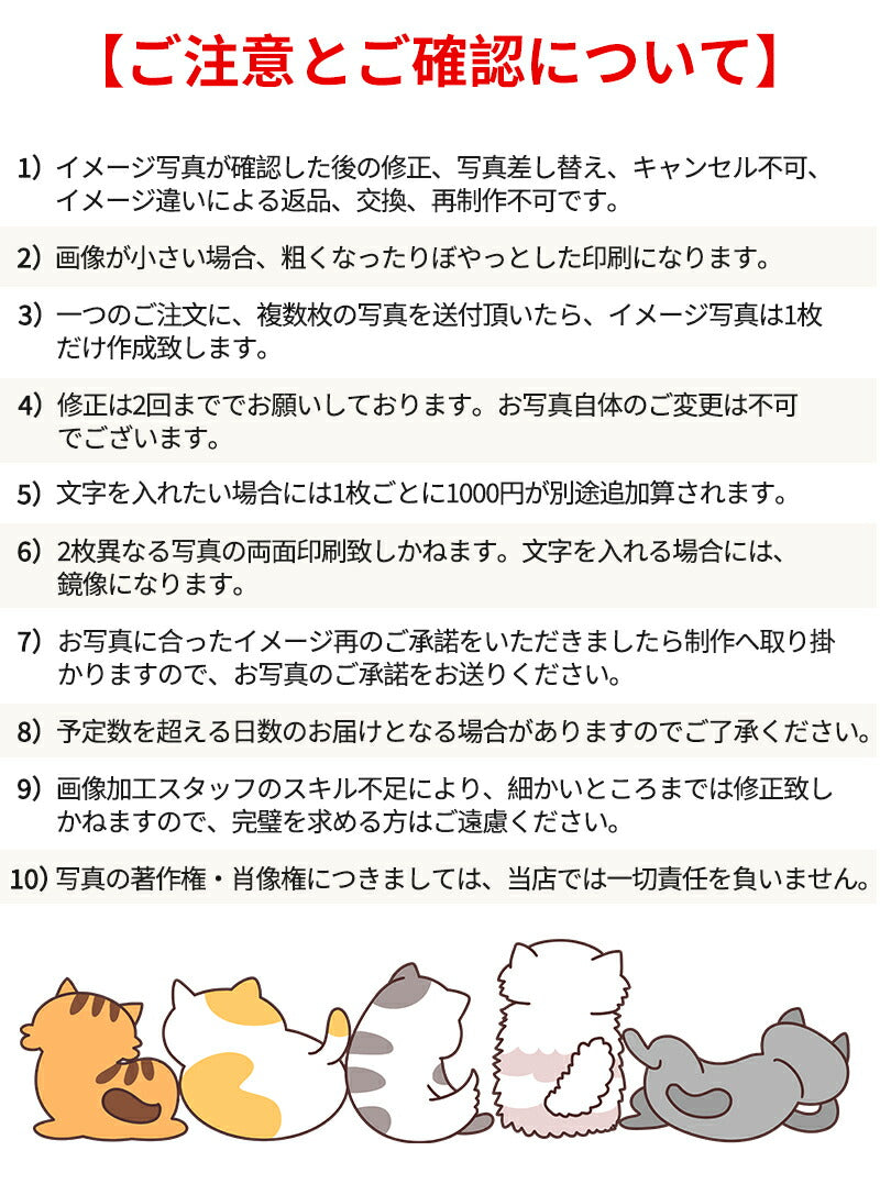 クッション ペット グッズ 写真 オリジナル 記念 両面 プリント メモリアルグッズ オリジナルクッション 動物 猫 犬 makura-002