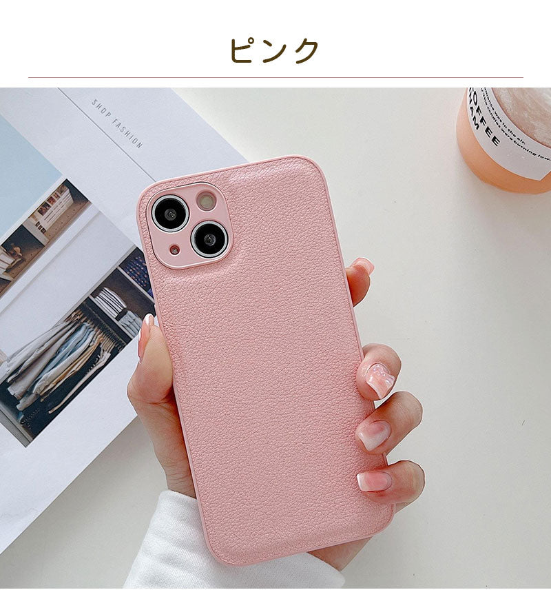 iPhone17 ケース iPhone17Pro iPhone16 iPhone15 iPhone14 iPhone14Pro iPhone14ProMax iPhone13 対応 スマホケース 耐衝撃 レザー シンプル 韓国風 可愛い 黒 iPhoneケース 15Pro対応 アイフォンケース
