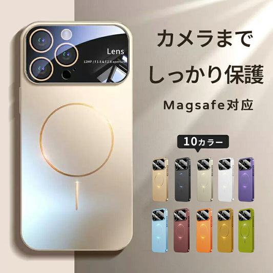 iPhone16 iPhone15 iPhone14 ケース カメラリング全面保護 MagSafe 対応 スマホケース リング付き スタンド 耐衝撃 全面保護 360度フルカバー ワイヤレス充電 シンプル 16Pro Max 対応 スマホケース