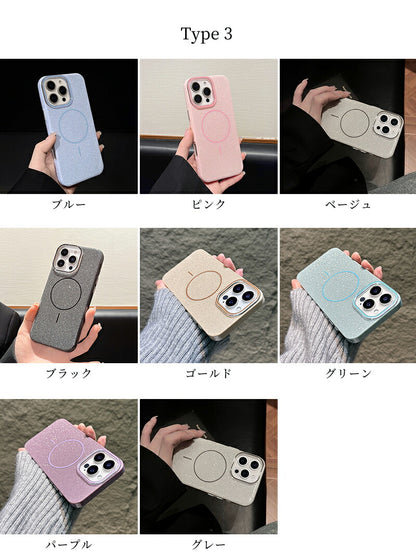 iPhone17 ケース iPhone16 ケース iPhone14 ケース iPhoneケース スマホケース カバー MagSafe対応 マグセーフ対応 キラキラ ラメ ケース 韓国 おしゃれ 女子 カメラ保護 耐衝撃 スリム 指紋防止 滑り止め 黄変防止