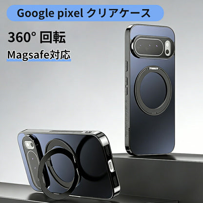 ケース MagSafe対応 Google Pixel 10 10 Pro ケース スタンド付き Google Pixel 9a ケース Google Pixel 9 ケース リング付き Pixel9Pro ケース スマホケース カバー Google Pixel 8a Pixel10ProXL ケース Google Pixel ケース 耐衝撃 スリム 指紋防止 傷防止 滑り止め