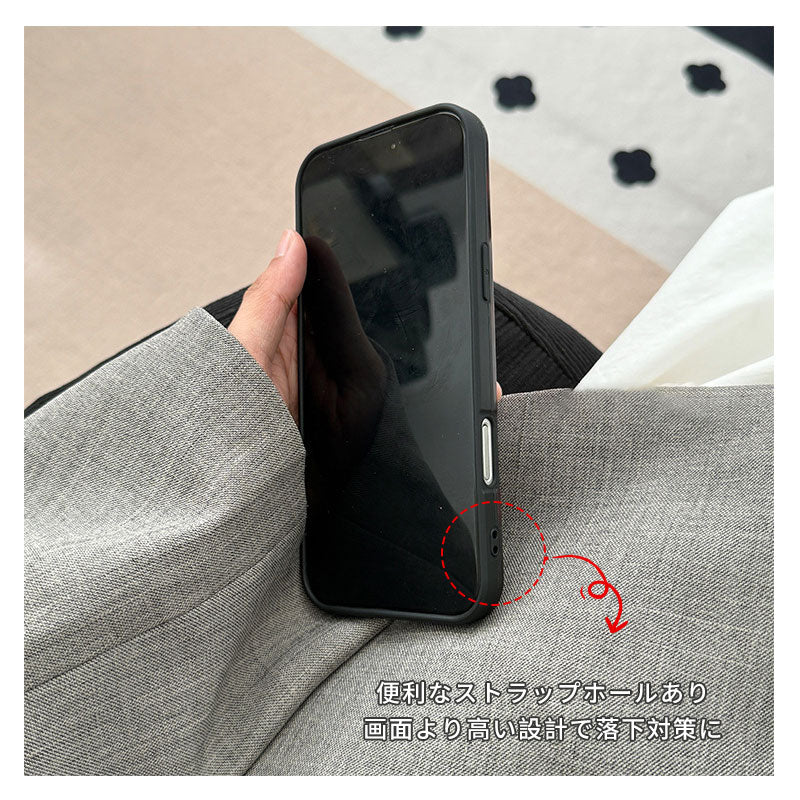 iPhoneケース iPhone17ケース iPhone17Pro iPhone16 グリップ付き スリム 耐衝撃 カメラ保護 指紋防止 レディース おしゃれ 韓国 べっ甲柄 レオパード ワンポイント 春 大人可愛い かわいい プチプラ スマホケース アイフォンケース