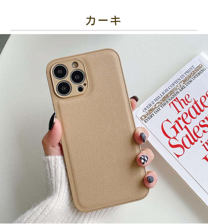 iPhone17 ケース iPhone17Pro iPhone16 iPhone15 iPhone14 iPhone14Pro iPhone14ProMax iPhone13 対応 スマホケース 耐衝撃 レザー シンプル 韓国風 可愛い 黒 iPhoneケース 15Pro対応 アイフォンケース