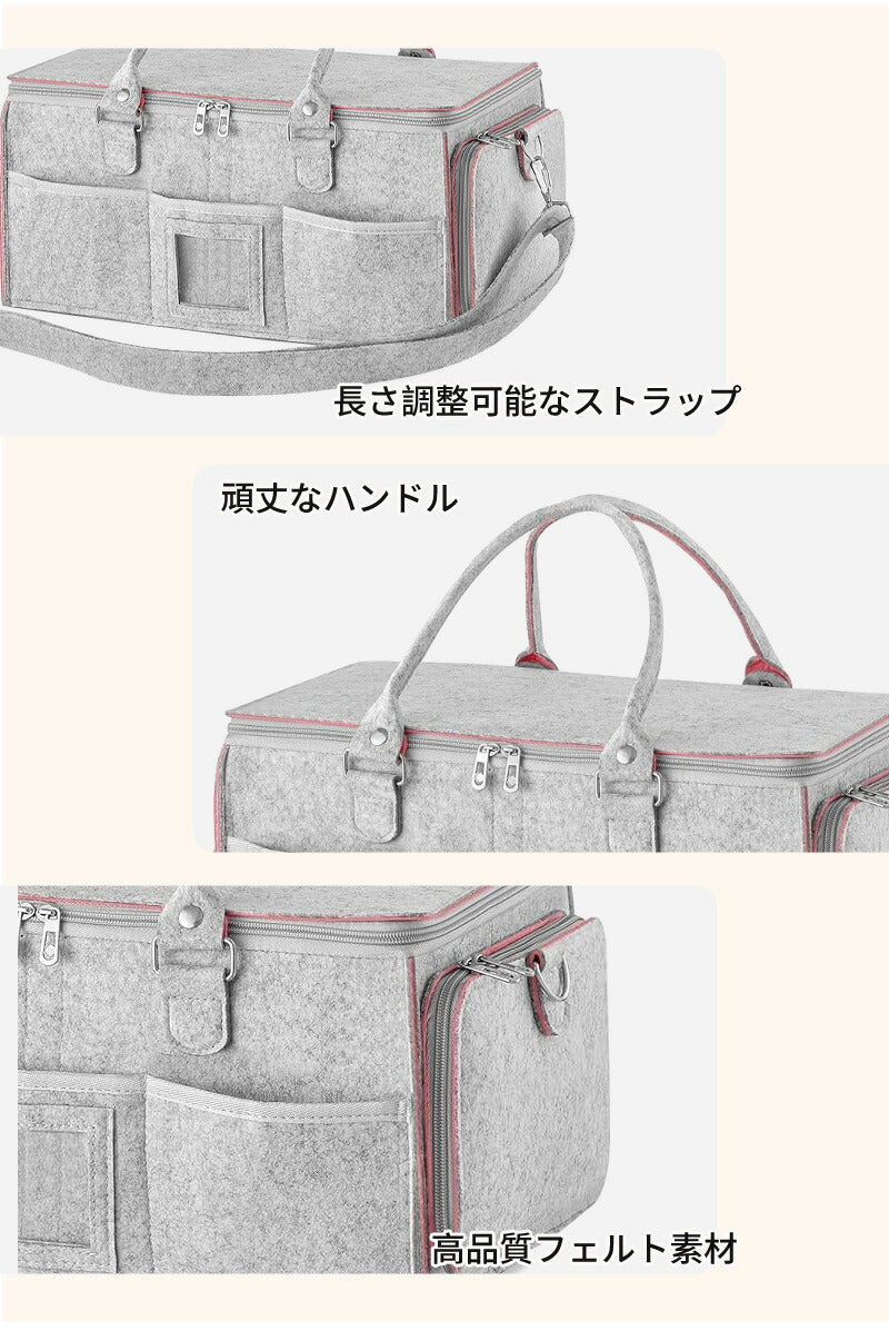 おむつストッカー オムツストッカー おむつケース 収納ケース 収納力抜群 収納 蓋つき / 蓋付き 大容量 便利  ママ プレママ 仕切り 折りたたみ 小物入れniaobulan-001-1