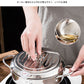 天ぷら鍋 蓋付き 温度計付き 油切り網付き IH対応 ガス火対応 ガスコンロOK 20cm 24cm ステンレス鍋 鉄製 フライヤー 揚げ鍋 揚げ物鍋 油はねガード 注ぎ口付き 温度制御 ワイヤー付き 天ぷら