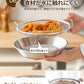 蒸しざる ステンレス皿 蒸しかご 2点セット ステンレス 蒸し皿 18cm 20cm 22cm 24cm 食洗機対応 蒸し器 調理 油切り 蒸し野菜 蒸し皿 揚げ物かご 多機能食 水切り 油切り お皿のざる 皿 フライ 天ぷら から揚げ  キッチン用品 蒸し籠 漏れ網 蒸しザル ステンレス せいろ大皿