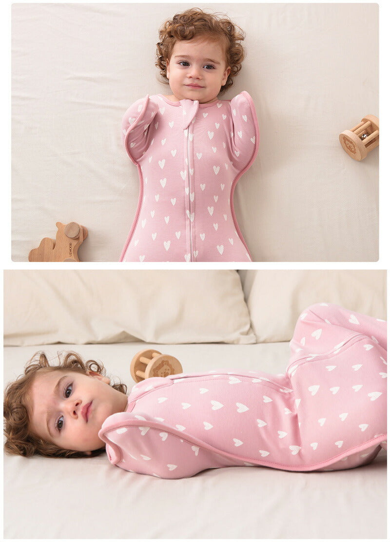 スワドル おくるみ 新生児 ベビー 赤ちゃん 綿100%  安眠 モロー反射対策 夜泣き対策 寝返り対策 熟睡 寝かしつけ ひっかき防止 黄昏泣き 通気 静電気防止 敏感肌 かわいい スリーパー 無地 プレゼント 出産祝い 退院祝い