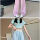 ワイドパンツ レディース チェック 涼感ワイドパンツ 夏 涼しい 涼感 冷感 速乾 パンツ ボトムス ゆったり ガウチョパンツ タック入り タック ワイド 大きいサイズ 低身長 高身長 ポケット付き 定番コーデ