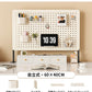 有孔ボード マグネット パンチングボード 壁面収納 ディスプレイ 自立式/クランプ式 卓上ボード 金属 デスクボード パーテーション 棚 工具収納 見せる収納 ドンドン装飾ボード DIY キッチン用 洗面所 キッチン 寝室 書斎 オフィス
