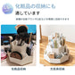 ペン立て 回転 360度 ペンスタンド ペンホルダー ペン入れ ペンケース 卓上収納ボックス デスク収納 小物 仕切り付き 多機能 大容量 文房具 化粧品 便利penholder-001