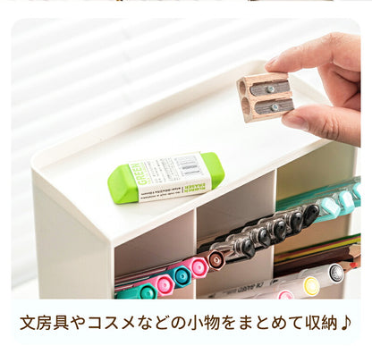 ペン立て 卓上収納ボックス  ペンスタンド ペンホルダー ペン入れ 卓上収納 デスク収納 大容量 小物 文房具 ボックス 収納 卓上 オフィス デスク デスクオーガナイザー 便利 小物入れ 引き出し 事務用品整理 整頓 収納ボックス  メイクボックス