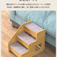猫ステップ 犬用階段 猫階段 子犬 子猫 スロープ 階段 送料無料 ペットステップ 猫の階段 ペット 階段ステップ オシャレ 滑り止め ソファ 階段 3段 はしご 猫犬 足腰への負担を軽減 怪我防止 小型犬 高齢犬 シニア犬 介護用品 猫用品