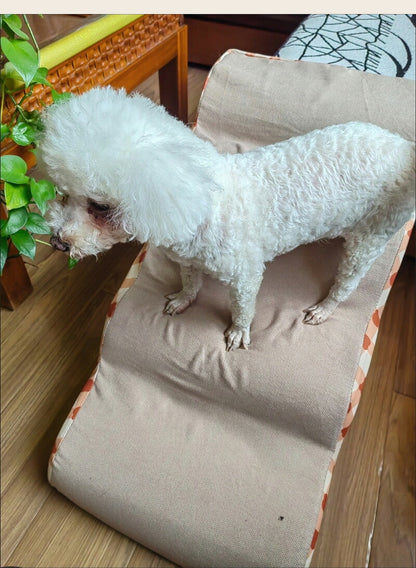 ドッグスロープ ステップ 犬 階段 ペットステップ  踏み台  2段/3段/4段 クッション スロープ ステップ ペット用 送料無料 緩やかドッグステップ 撥水 ゆったり スロープ犬 ペットスロープ ウレタン 犬用品  室内犬 パピーヘルニア 脱臼 ケガ防止 介護用品