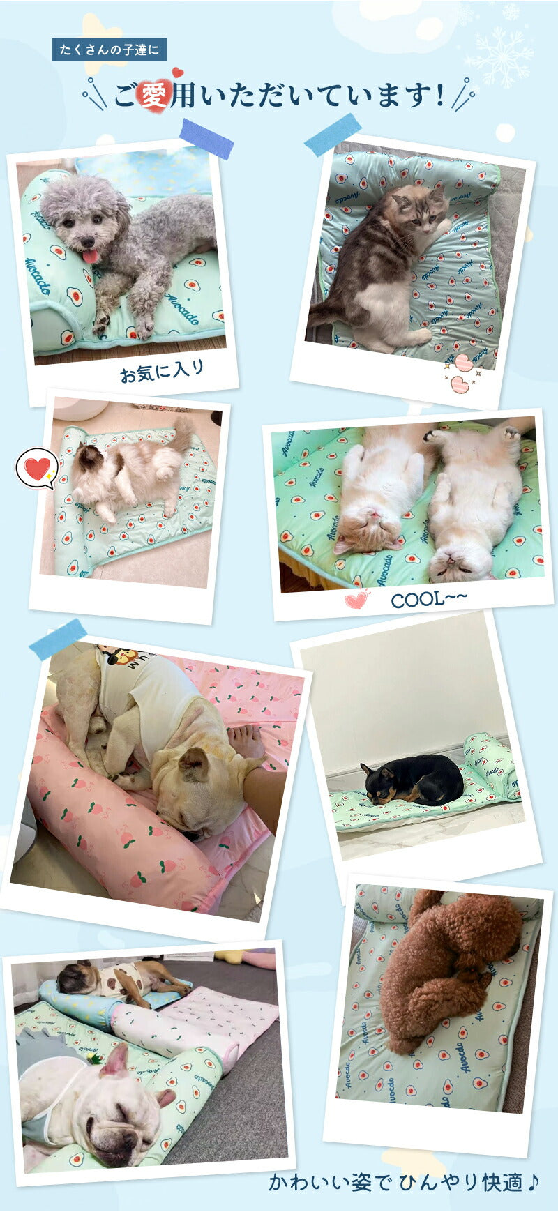 あごのせペットマット犬 猫 ペットベッド 夏用 熱中症 ひんやり 洗える 夏用マット 涼しい  室内 クール クールマット ペット用 春夏 冷たい つめたい マット 冷感 犬用 猫用 ペット用品 ひんやりグッズ 熱中症対策