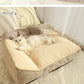 ペットベッド 犬 ペット 猫 ソファーベッド カバーを外して洗える ベット ペットソファー ペットソファー 犬ベット ペットソファー 犬用ベッド 猫用ベッド クッション オールシーズン 犬 猫 ペット用 グッズ 犬用 猫用 冬用 滑り止め 送料無料