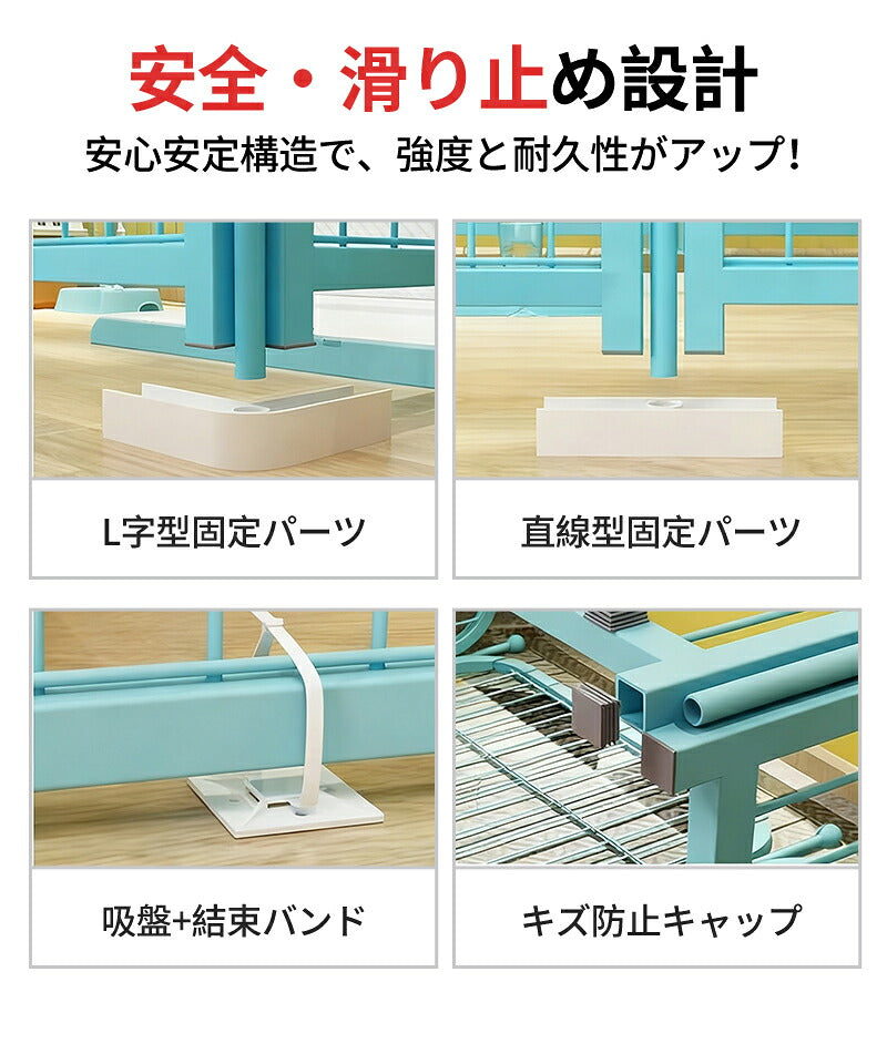 ペットサークル 大型犬 サークル 折りたたみ ペットフェンス ドッグサークル 扉付き ケージ 小型犬 中型犬 犬 猫 組み換え可能 室内外兼用 ハムスター ゲージ ペットゲージ ペットケージ 屋根付き お手入れが簡単 幅70cm~90cm 高さ80cm~100cm パネル6枚