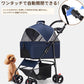 ペットカート 軽量 分離式 犬カート 中型犬 Wタイヤ 安定 2匹 軽快走行 4輪ペットカート 対面式 ペット キャリー 犬用バギー 折りたたみ式 カート 介護用 多頭 小型犬 猫 多機能 犬用ベビーカー  犬キャリー バギー 組み立て簡単 耐荷重20KG