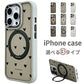 アイフォン17ケース マグセーフ アイフォン16ケース magsafe ハート柄 スマフォケース 折り畳み式 シンプル iPhoneAirケース 耐衝撃 ブラック おしゃれ カメラ保護 マグネット 可愛い ハート カジュアル iPhone15