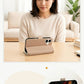 手帳型スマホケース スマホショルダー ショルダータイプ iPhone17e ケース iPhone17 air iPhone17 pro iPhone16e iPhone16 pro max iPhone15 iPhone14 iPhone13 iPhone12 iPhone se 全機種対応 カード収納 ミラー付き 携帯ケース カバー 韓国 シンプル 持ち手 レディース