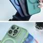 iphone16 ケース MagSafe iphone15 ケース スマホケース iphoneケース magsafe対応 iphone14 クリアケース iphone13 pro マグセーフ iphone12 ワイヤレス充電対応 透明 耐衝撃 シンプル 背面 メンズ レディース