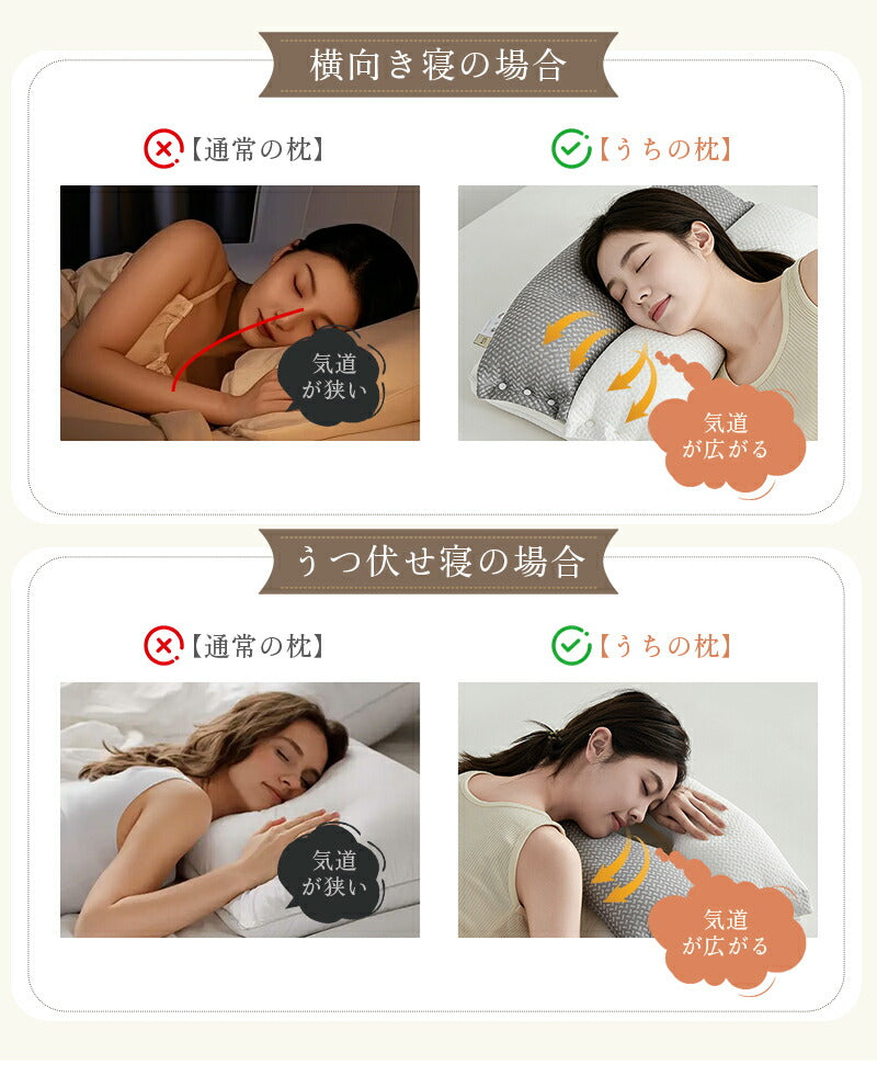 安眠枕 首こり 枕 肩こり 双層熟睡枕 横向き寝 横向き 足枕 高め 低め 高反発 通気性抜群 柔らかい 熟睡 洗える 抗菌 消臭 快眠枕 整体枕 マクラ 頸椎安定型 頸椎サポート 双層 新生活 健康枕 クリスマス 頭痛 腰枕 寝返り 軽い 防臭