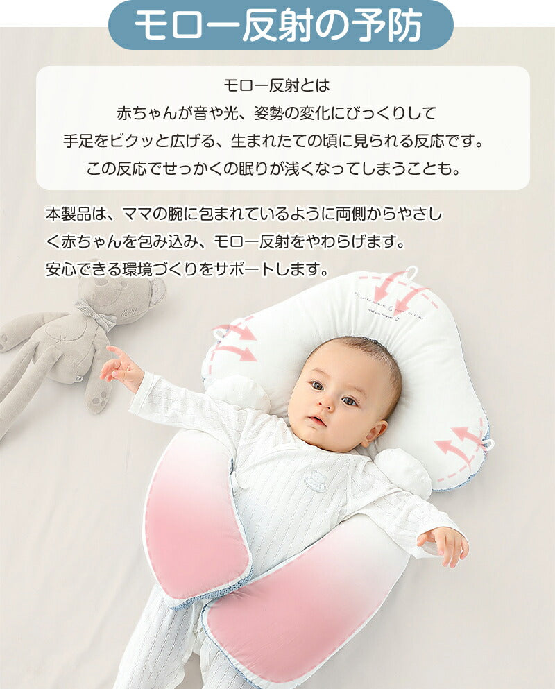 まくら 新生児 ベビーピロー 絶壁防止 赤ちゃん ギフト 寝返り防止 横向き 赤ちゃん枕 横向き枕 絶壁枕 ベビー枕 向き癖防止枕 頭の形 絶壁防止枕 絶壁予防枕 夜泣き 出産祝い 出産準備  向き癖防止 プレゼント 向き癖