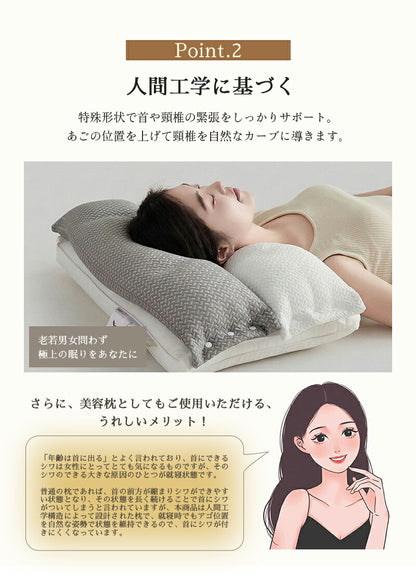 安眠枕 首こり 枕 肩こり 双層熟睡枕 横向き寝 横向き 足枕 高め 低め 高反発 通気性抜群 二段階調整 柔らかい 熟睡 洗える 抗菌 消臭 快眠枕 整体枕 マクラ 頸椎安定型 頸椎サポート 双層 新生活 健康枕 クリスマス 頭痛 腰枕 ストレートネック 寝返り 軽い 防臭