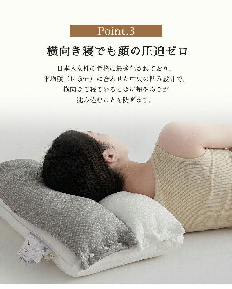 安眠枕 首こり 枕 肩こり 双層熟睡枕 横向き寝 横向き 足枕 高め 低め 高反発 通気性抜群 二段階調整 柔らかい 熟睡 洗える 抗菌 消臭 快眠枕 整体枕 マクラ 頸椎安定型 頸椎サポート 双層 新生活 健康枕 クリスマス 頭痛 腰枕 ストレートネック 寝返り 軽い 防臭