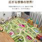 ラグ 車 子供部屋 プレイマット プレイ 男の子 子供用 カーペット 子供 女の子 キッズ ラグマット マット 洗える 防音 防汚 キッズラグ ベビー トミカ 道路 プラレール 電車 線路 プレーマット こども 道路柄 道路ラグ ロードマップ 保育園 出産祝い