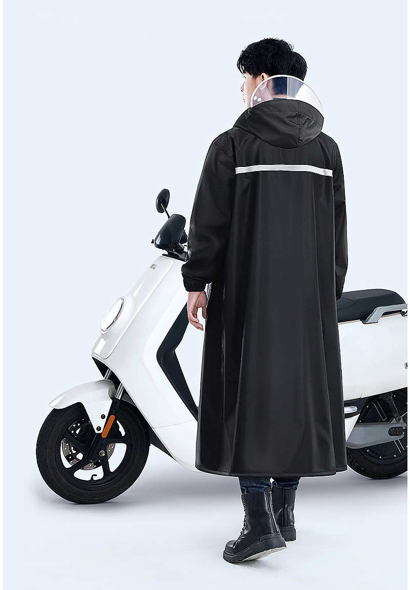レインコート メンズ レディース raincoat アウトドア レインポンチョ バイク 自転車 通学 リュック 反射テープ 二重ツバ 通勤 ポケット付き キャンraincoat-1002