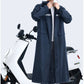 レインコート メンズ レディース raincoat アウトドア レインポンチョ バイク 自転車 通学 リュック 反射テープ 二重ツバ 通勤 ポケット付き キャンraincoat-1002