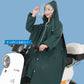 レインコート メンズ レディース raincoat アウトドア レインポンチョ バイク 自転車 通学 リュック 反射テープ 二重ツバ 通勤 ポケット付き キャンraincoat-1003