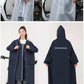 レインコート メンズ レディース raincoat アウトドア レインポンチョ バイク 自転車 通学 リュック 反射テープ 二重ツバ 通勤 ポケット付き キャンraincoat-1003
