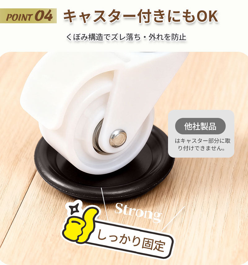 家具スライダー 保護シート キャスター対応 重量家具 ソファーシート 移動パッド 4枚セット 8個セット 厚さ約1cm 床 傷防止 へこみ防止 フェルト 凹み防止 キズ防止 畳 フローリング 滑らせる 移動ツールソファー テーブルスライド たたみ タタミ キャスター 円形 丸型
