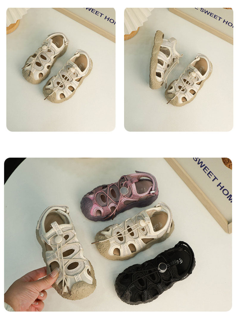サンダル 履きやすい 子供靴 スポーツ 女の子 こども 男の子 キッズサンダル 滑りにくい ベビー マジックテープ 面ファスナー スポーツサンダル 赤ちゃん 14cm 15cm 子供サンダル メッシュ ベビーシューズ 脱げない 脱げ防止 軽量 12cm 13cm 柔らかい かかと付き プール 夏