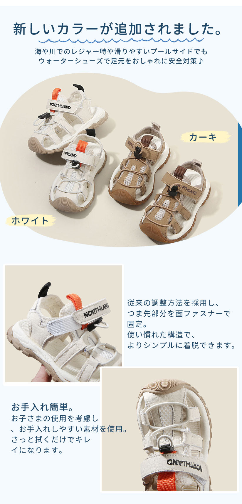 サンダル 履きやすい 子供靴 スポーツ 女の子 こども 男の子 キッズサンダル 滑りにくい ベビー マジックテープ 面ファスナー スポーツサンダル 赤ちゃん 14cm 15cm 子供サンダル メッシュ ベビーシューズ 脱げない 脱げ防止 軽量 12cm 13cm 柔らかい かかと付き プール 夏