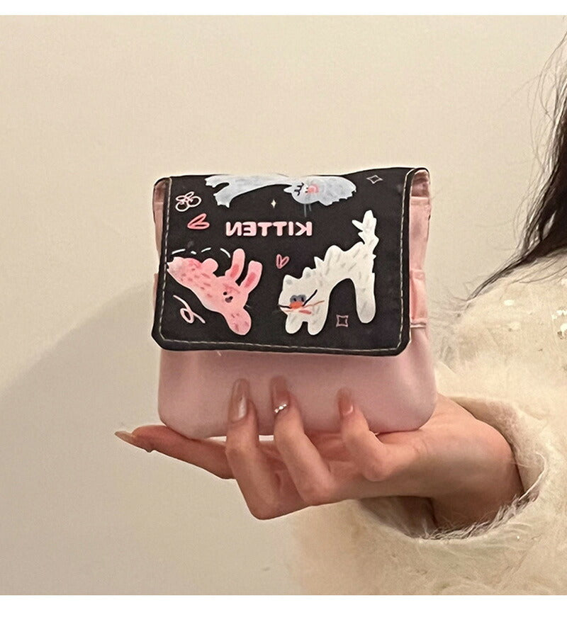 サニタリー ポーチ サニタリーポーチ ナプキン用ポーチ ハンカチ 女の子 小学生 生理用品 タンポン 夜用ナプキン 持ち運び 携帯 小物入れ あぶらとり紙 初潮 ランドセル 中学生 高校生 ギフト 子供 送料無料