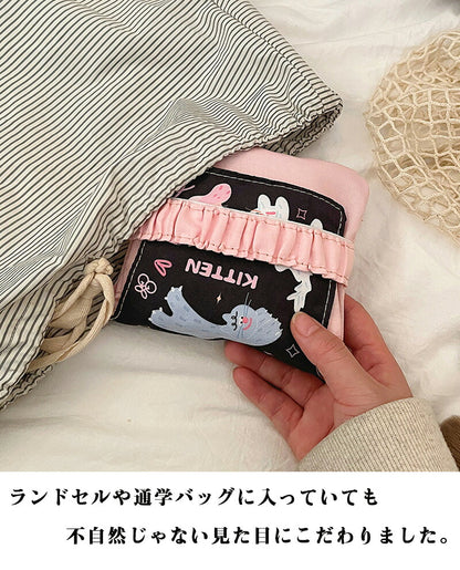 サニタリー ポーチ サニタリーポーチ ナプキン用ポーチ ハンカチ 女の子 小学生 生理用品 タンポン 夜用ナプキン 持ち運び 携帯 小物入れ あぶらとり紙 初潮 ランドセル 中学生 高校生 ギフト 子供 送料無料