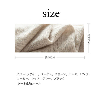 上質 ウール ニット ネックウォーマー 暖かい ミニマフラー 無地 おしゃれ スヌード ストール 薄手 冬用 メンズ レディース 子供 こども 肌に優しい 敏感肌 あったか 就寝 おやすみ 冬 かわいい 誕生日