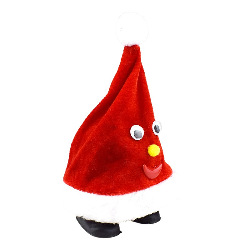 クリスマス ツリー サンタ おもちゃ 踊る 歩く 走る 楽しい ジングルベル ミュージック 音楽 ウォーキング 冬 パーティー 単4電池 ダンシングサンタ ギフsdsp-001