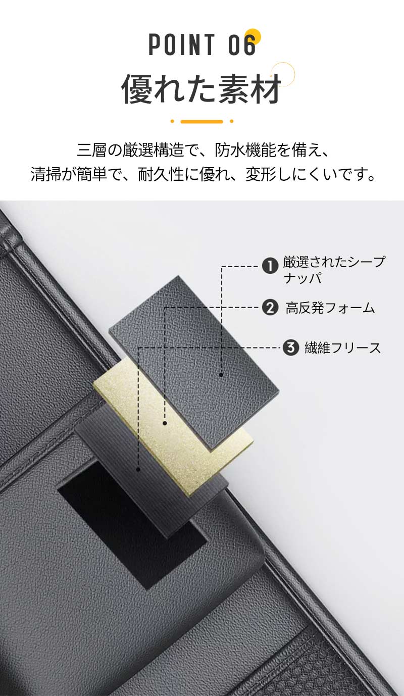 【P10倍】シートバックポケット 車 収納 後部座席収納 テーブル付き 車用収納ポケット シートポケット 後部座席 車内収納 小物入れ 折りたたみ 防汚 耐摩耗carbag-001